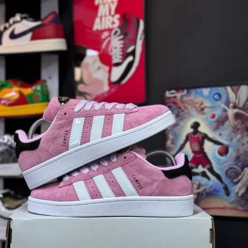 Adidas Adidas Campus 00s Pink / White — Clear Pink / Cloud White