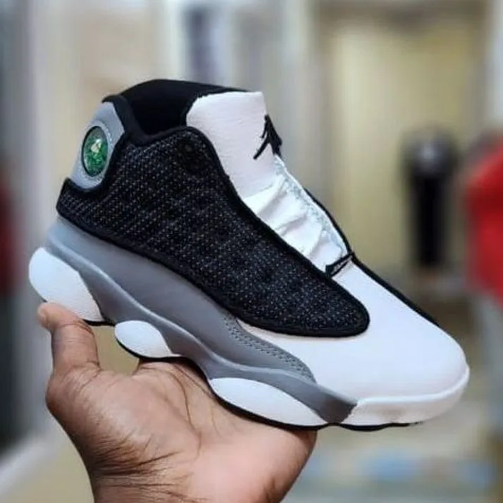 Jordan Air Jordan 13 He Got Game — White / Black / Grey