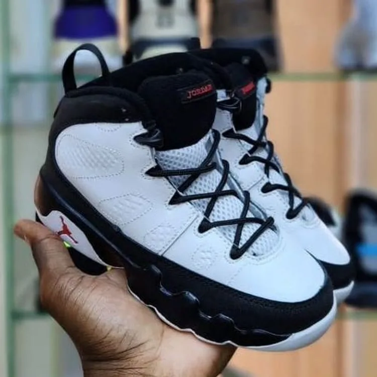 Jordan Air Jordan 9 White / Black / Red — White / Black / True Red