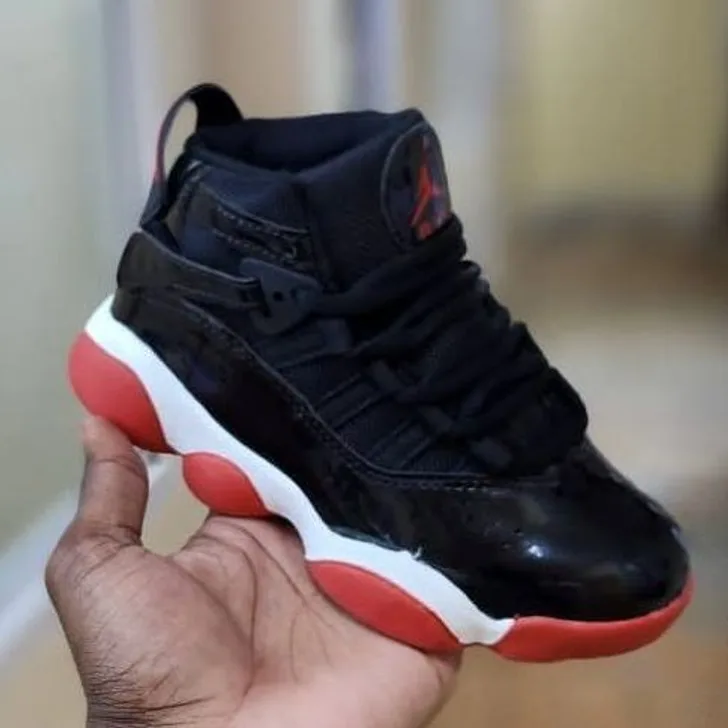 Jordan Jordan 6 Rings Bred in Black / Varsity Red / White — thumbnail 2