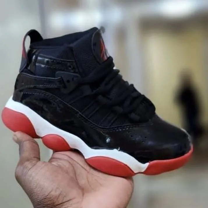 Jordan Jordan 6 Rings Bred — Black / Varsity Red / White