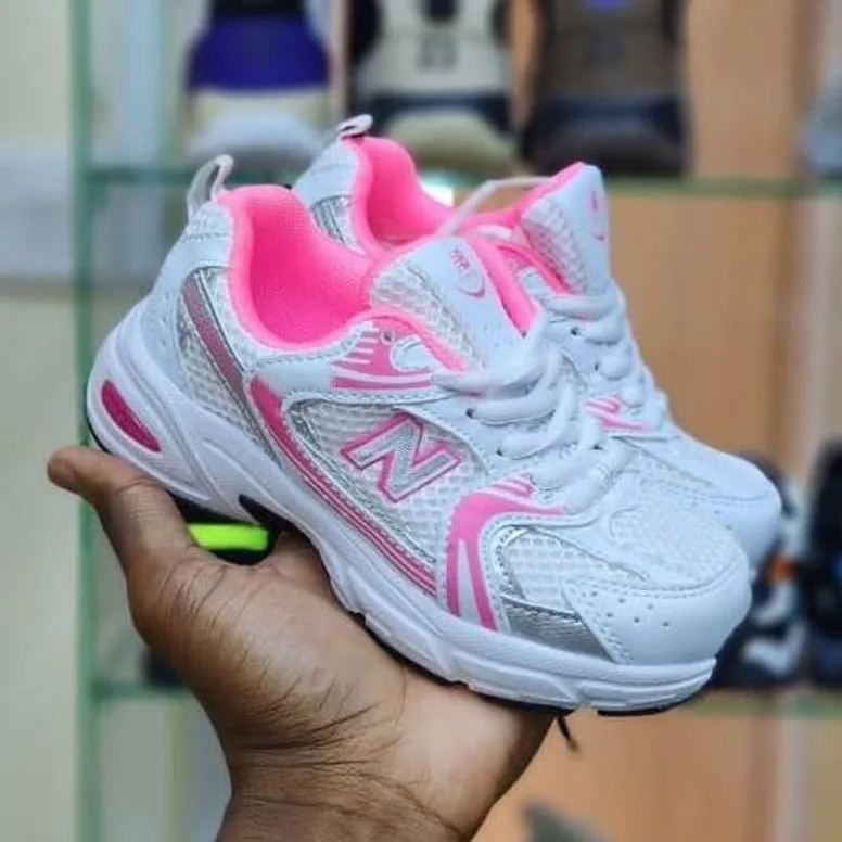 New Balance New Balance 530 White / Pink — White / Hot Pink / Silver