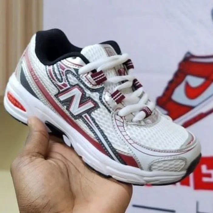 New Balance New Balance 530 White / Red / Grey — White / Red / Grey