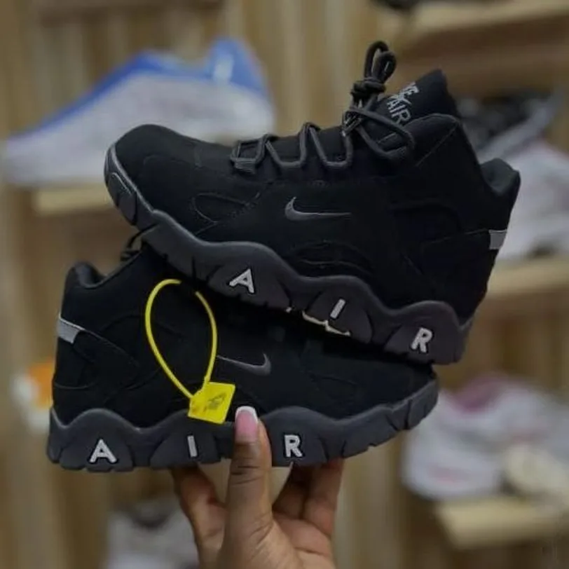 Nike Nike Air Barrage Mid Triple Black — Black