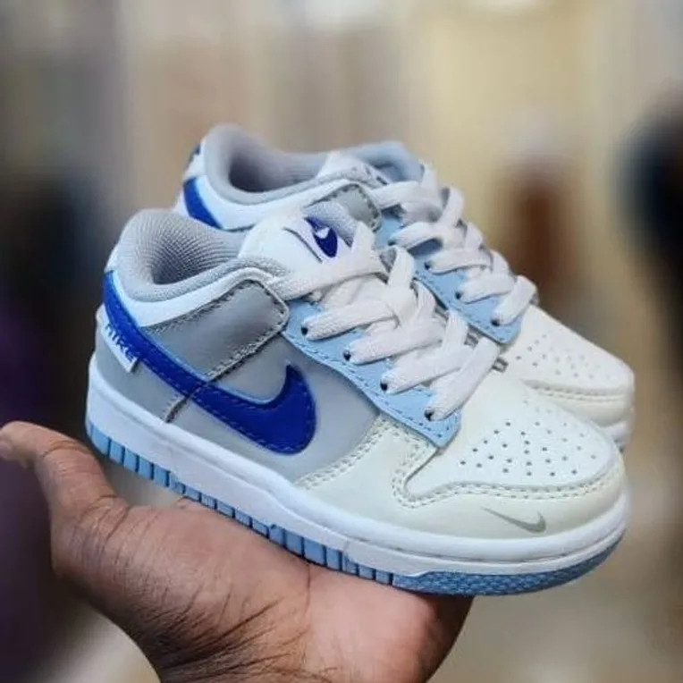 Nike Nike Dunk Low Grey / Game Royal — Sail / Grey / Game Royal / Light Blue
