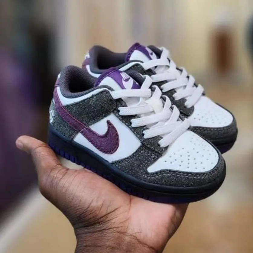 Nike Dunk Low Grey / Purple