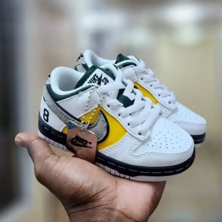 Nike SB Dunk Low Kobe White / Green / Yellow