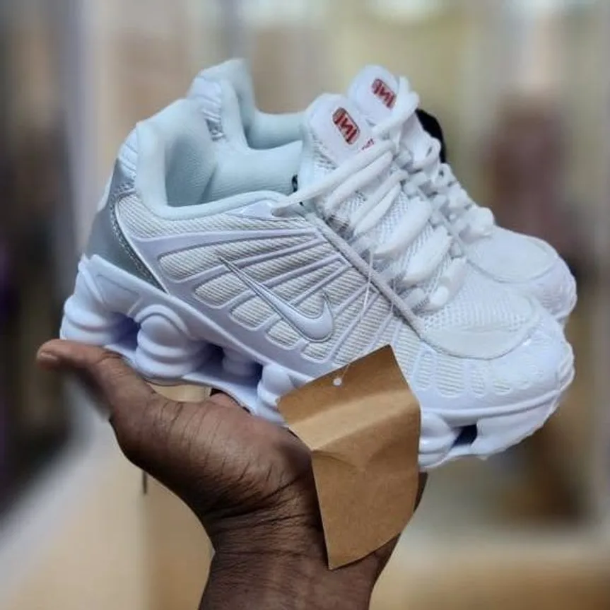 Nike Nike Shox TL White / Silver in White / Metallic Silver — thumbnail 2